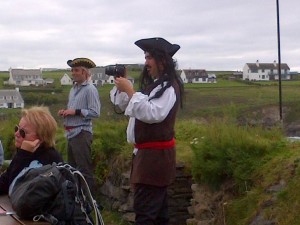 Captain Ben Captain Ben looking out for the cut throat Captain James